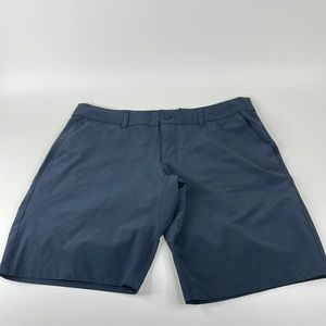 Hang Ten Mens Hybrid Short 32 Quick Dry 4 Way Stretch Lightweight Navy Blue